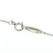 Horseshoe Necklace in Platinum from Tiffany & Co. 8
