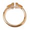 Pink Gold T Ring from Tiffany & Co. 4
