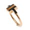 Pink Gold T Ring from Tiffany & Co. 2