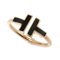 Pink Gold T Ring from Tiffany & Co. 1
