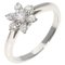 TIFFANY Buttercup Diamond Ring Platinum PT950 Women's &Co. 3