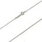 TIFFANY&Co. Pt950 Platin K18WG Weißgold Kleines Kreuz 11P Diamant Halskette 3.7g 50cm Damen 4