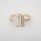 Ring T Wire Diamond & Pink Gold from Tiffany & Co. 3