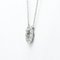 TIFFANY Jazz Open Circle Necklace Platinum Diamond Men,Women Fashion Pendant Necklace [Silver] 2