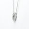 TIFFANY Jazz Open Circle Necklace Platinum Diamond Men,Women Fashion Pendant Necklace [Silver], Image 2