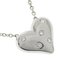 TIFFANY&Co. Dots Heart Necklace 5P Pt950 Platinum x Diamond Women's 2