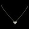 TIFFANY&Co. Dots Heart Necklace 5P Pt950 Platinum x Diamond Women's 1