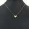TIFFANY&Co. Dots Heart Necklace 5P Pt950 Platinum x Diamond Women's, Image 3