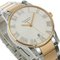 TIFFANY&Co. Atlas Dome Watch Combi Date Z1800.68.13A21A00A Stainless Steel x K18 Pink Gold Swiss Made Silver/Gold Automatic Winding White Dial Men's 3