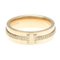 T Two Narrow Diamond Ring in Pink Gold from Tiffany & Co. 1