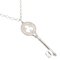 Clover Key Diamond Ladies Necklace in White Gold from Tiffany & Co. 2