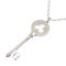 Clover Key Diamond Ladies Necklace in White Gold from Tiffany & Co. 1