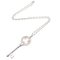 Clover Key Diamond Ladies Necklace in White Gold from Tiffany & Co. 3