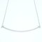 TIFFANY & Co. Collar T Smile Modelo grande K18WG Oro blanco 290686, Imagen 4