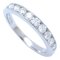 Channel Setting Half Eternity Ring from Tiffany & Co. 9