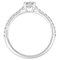 TIFFANY&Co Novo Half Eternity Diamond Ring #9 0.28ct Pt950 4