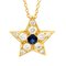 TIFFANY 750YG Star Women's Necklace 750 Yellow Gold 5