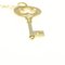 TIFFANY Collar con llave de trébol de oro amarillo [18K] Diamante para hombre, collar con colgante de moda para mujer [Oro], Imagen 6