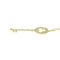 TIFFANY Collar con llave de trébol de oro amarillo [18K] Diamante para hombre, collar con colgante de moda para mujer [Oro], Imagen 3