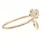 TIFFANY Paper Flower Ring Pink Gold [18K] Fashion Diamond Band Ring Pink Gold 6