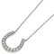 Horseshoe Diamond & Platinum Necklace from Tiffany & Co. 1