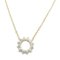 Collar con forma de círculo abierto de diamantes de Tiffany & co Claro K18pg [oro rosa] Claro, Imagen 2