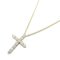 Small Cross Diamond Necklace from Tiffany & Co., Image 1