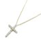 Collar con forma de cruz pequeño de diamantes de Tiffany & Co., Imagen 1