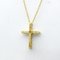 Colgante de cruz pequeño de diamantes en oro amarillo de Tiffany & Co., Imagen 5