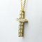 Colgante de cruz pequeño de diamantes en oro amarillo de Tiffany & Co., Imagen 2