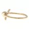 TIFFANY Knot Diamond Ring Pink Gold [18K] Fashion Diamond Band Ring Pink Gold 4