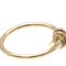 TIFFANY Knot Diamond Ring Pink Gold [18K] Fashion Diamond Band Ring Pink Gold 10
