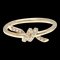 TIFFANY Knot Diamond Ring Pink Gold [18K] Fashion Diamond Band Ring Pink Gold 1