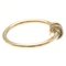 TIFFANY Knot Diamond Ring Pink Gold [18K] Fashion Diamond Band Ring Pink Gold 6