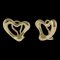 Tiffany & Co. Open Heart Earrings 18K Yellow Gold Women's, Set of 2 1
