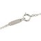 Wishbone Necklace in Platinum from Tiffany & Co. 5