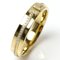 TIFFANY&Co. K18YG Yellow Gold T TWO Narrow Diamond Ring 1 6.7g Ladies 3