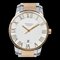 TIFFANY Atlas Dome Combi Z1800.68.13A21A00A Stainless Steel x K18 Pink Gold Silver Automatic Winding Analog Display Men's White Dial Watch 1