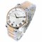 TIFFANY Atlas Dome Combi Z1800.68.13A21A00A Stainless Steel x K18 Pink Gold Silver Automatic Winding Analog Display Men's White Dial Watch 2
