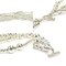 TIFFANY&Co. Necklace 3-strand Ball Chain 925 Silver Women's 5