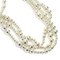 TIFFANY&Co. Necklace 3-strand Ball Chain 925 Silver Women's 3