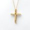 Small Cross Diamond Necklace in Pink Gold from Tiffany & Co. 5