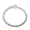 Anello a fascia con filo diamantato in oro bianco di Tiffany & Co., Immagine 4
