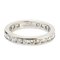 TIFFANY&Co. Pt950 Platin Vollkreis Ring mit Kanalfassung 60003339 Diamantgröße 6,5 3,6 g Damen 3