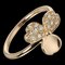 TIFFANY Paper Flower No. 9 Ring 2.74g K18PG Pink Gold Diamond &Co. 1
