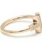TIFFANY T Wire Ring Pink Gold [18K] Fashion Diamond,Shell Band Ring Pink Gold 8