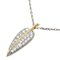 Leaf Diamond Halskette aus Gelbgold von Tiffany & Co. 1