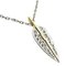 Leaf Diamond Halskette aus Gelbgold von Tiffany & Co. 2