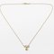 TIFFANY&Co. Diamond Flower Pendant Paper Necklace Rose Gold 2