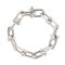 Grand Bracelet à Maillons Matériel en Chaîne en Argent 925 de Tiffany & Co. 1